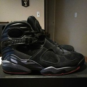jordan black 8s